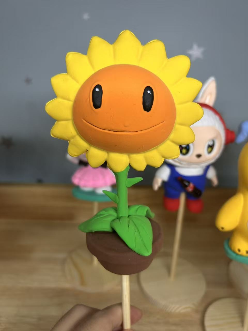 Unique Handmade Clay Figure Collection - One-of-a-Kind Art Toys