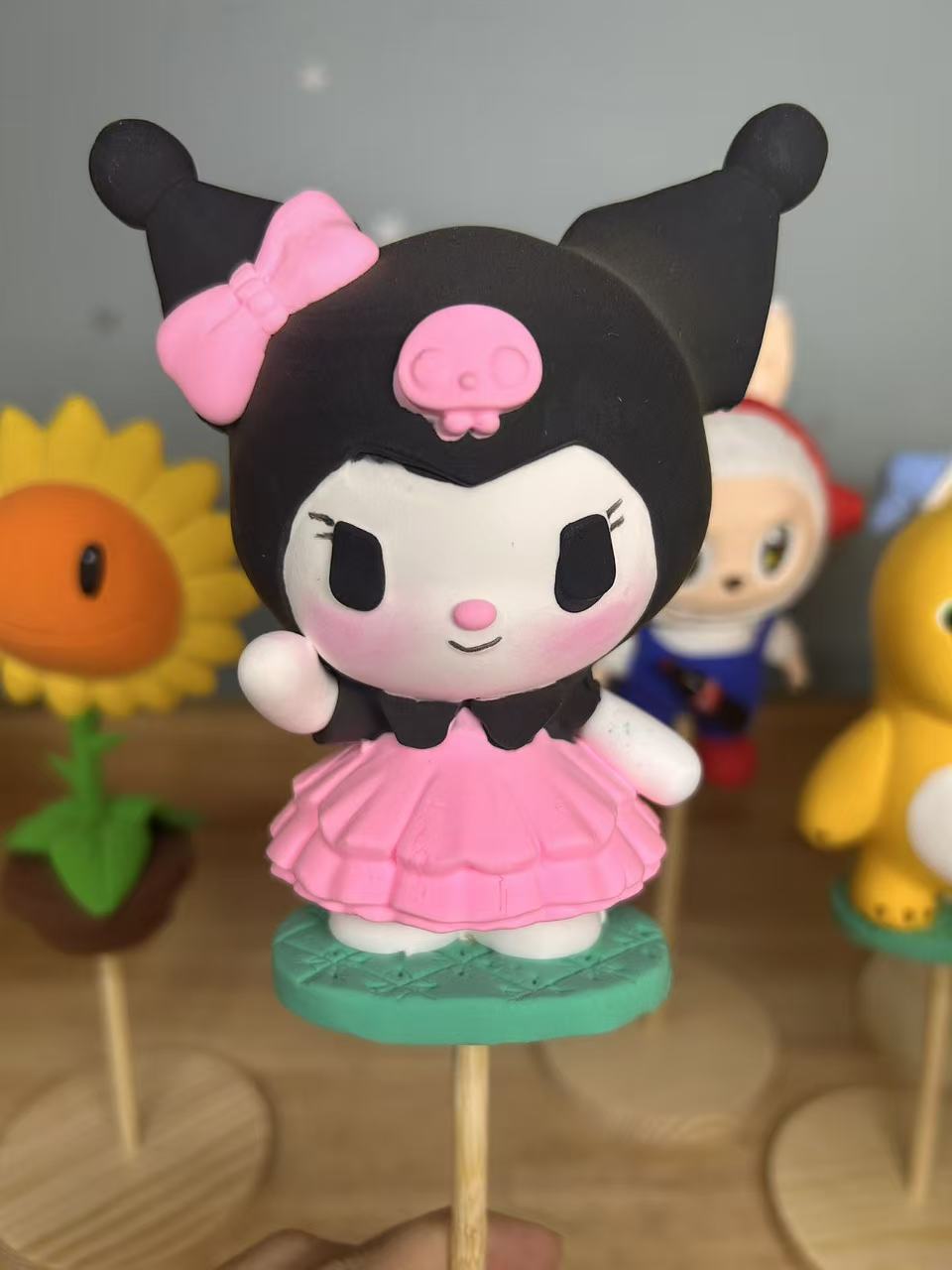 Unique Handmade Clay Figure Collection - One-of-a-Kind Art Toys