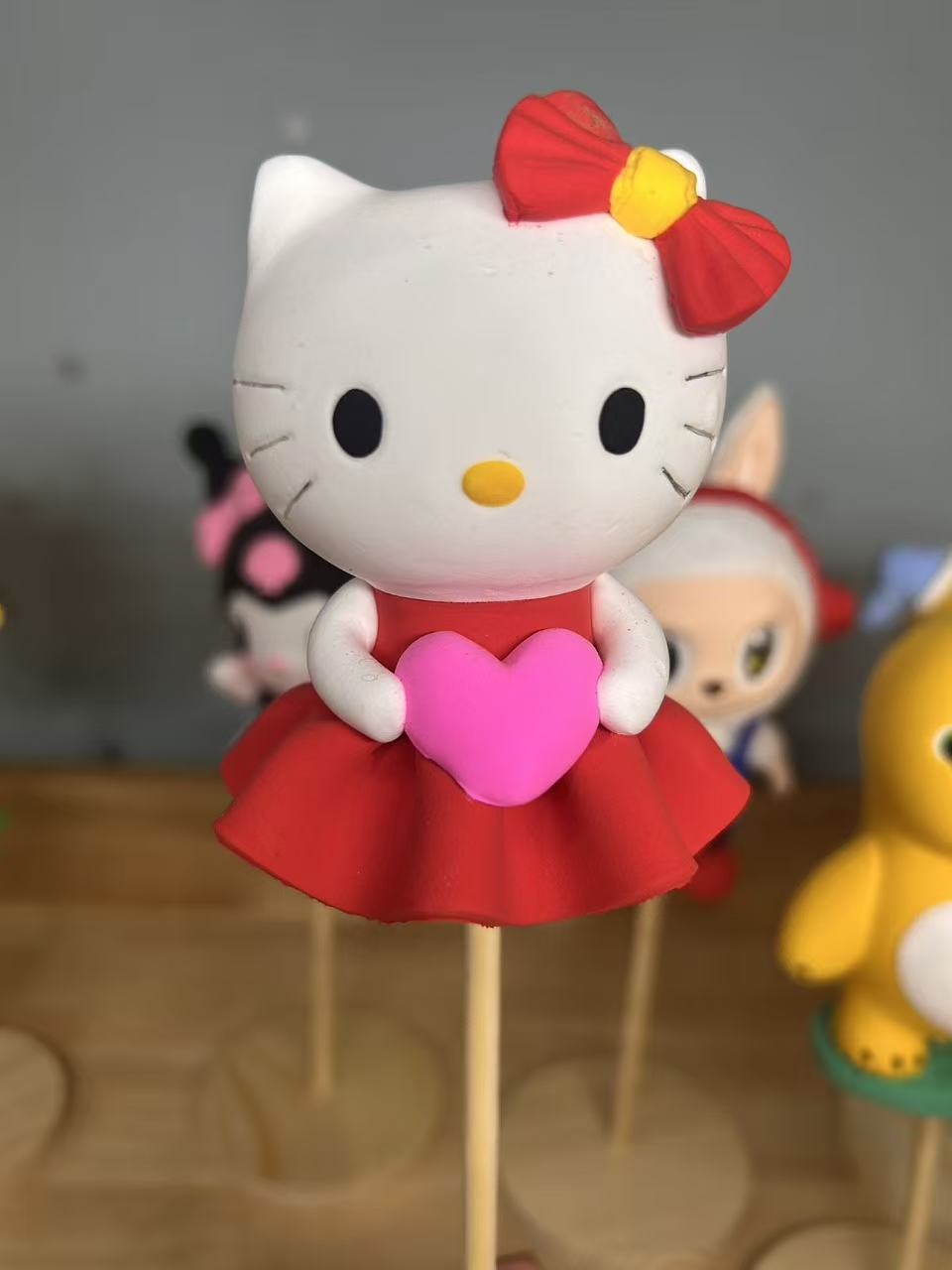 Unique Handmade Clay Figure Collection - One-of-a-Kind Art Toys